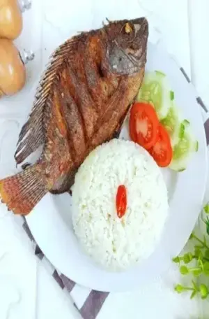 ikan nila goreng